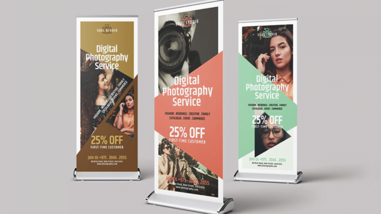 Roll up banners printing